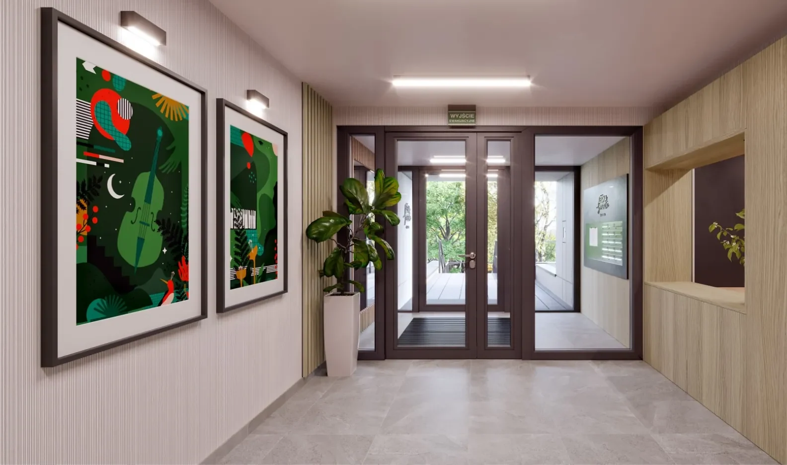 Części wspólne - parter